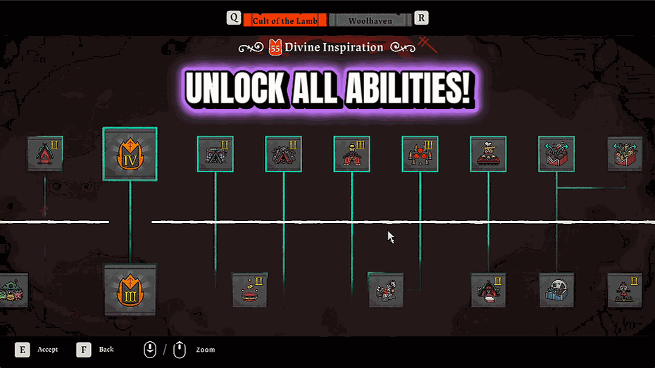 Cult of the Lamb — Ability Unlocker